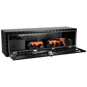 VEVOR Underbody Aluminum Truck Tool Box 60" x 17" x 18" Trailer RV Tool Storage