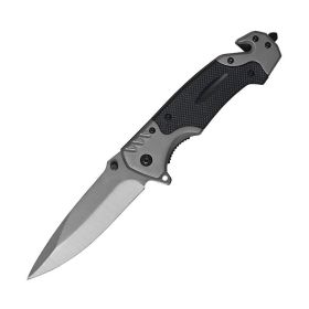 Outdoor Camping Portable Pocket Knife for Camping BBQ Hiking (Color: As pic show, Type: Style A)